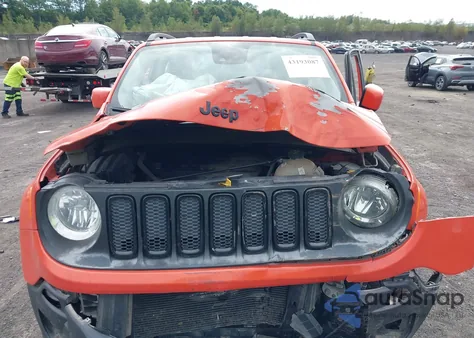 2017 Jeep Renegade Altitude 4X4 from USA, damaged, VIN ZACCJBBBXHPE59367